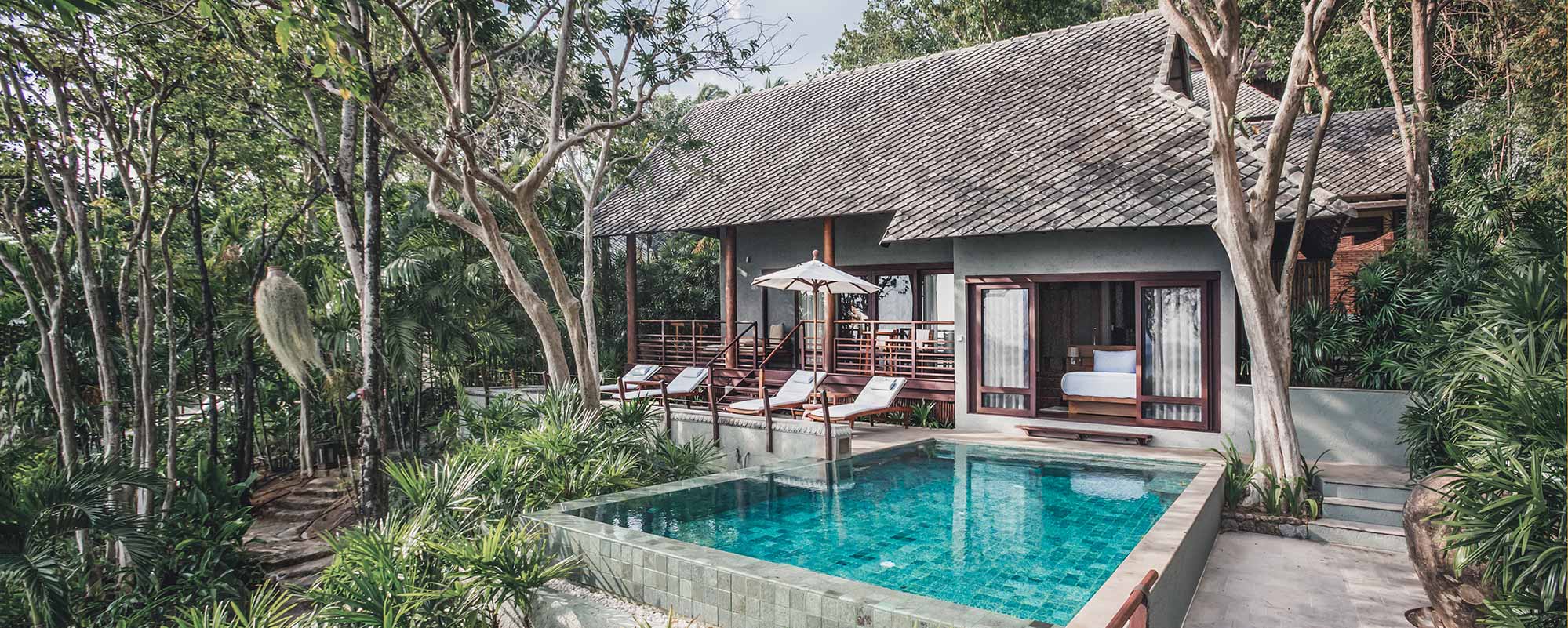 Kamalaya wellness sanctuary on the tropical southern coast of Koh Samui
